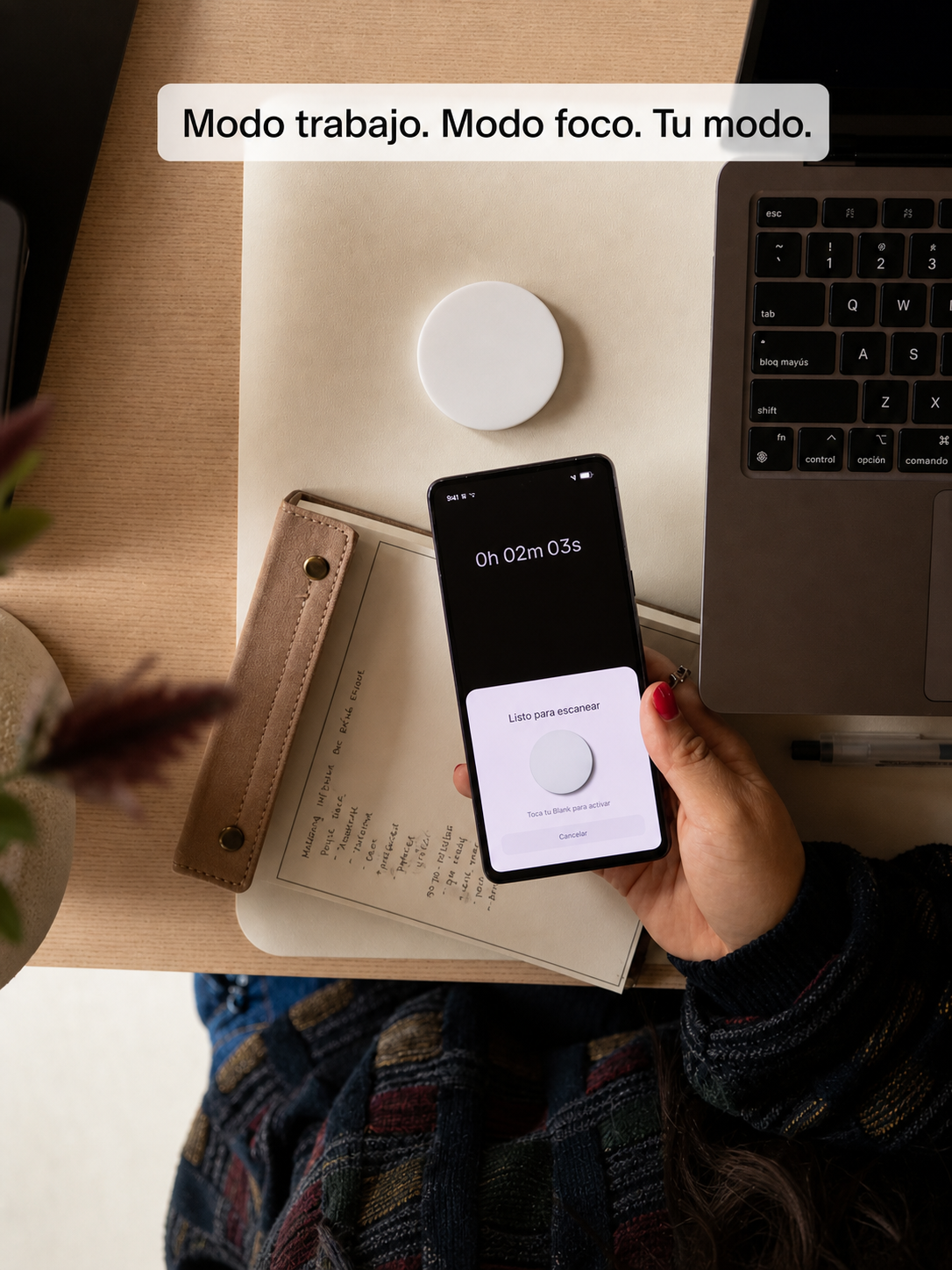 Blank iOS en entorno de trabajo